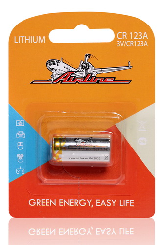 Батарейка CR123A 3V литиевая 1 шт. (CR123A-01)